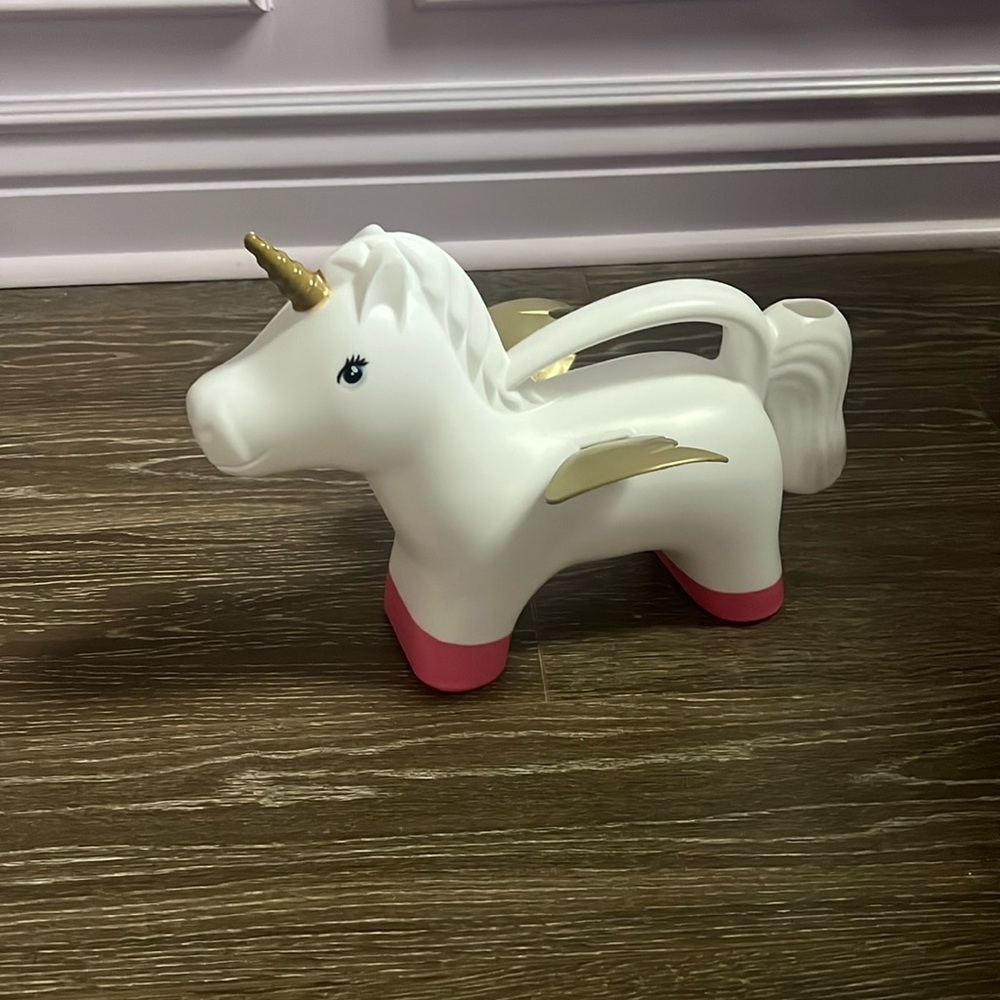 Unicorn indoor plant watering can
